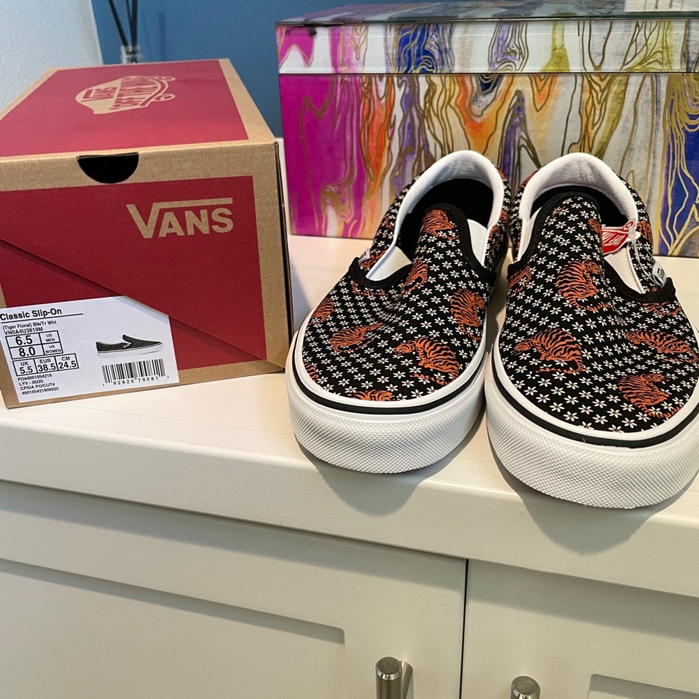 New Vans Tiger Print